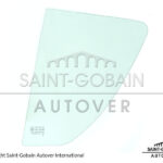 LH REAR DOOR QUARTER GLASS GRN SK SERIES